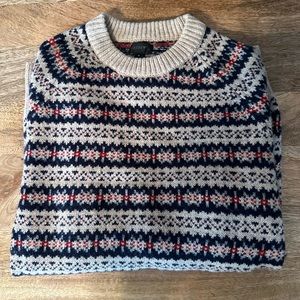 J.Crew Men Fair Isle Sweater Multicolor
